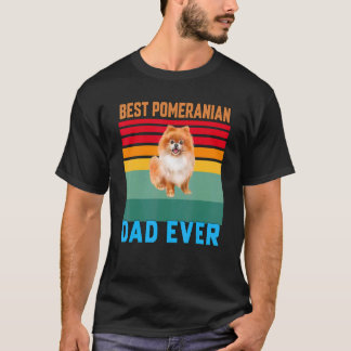 Pommeraanse eigenaar van Dog Pet Best Pommeren Pap T-shirt