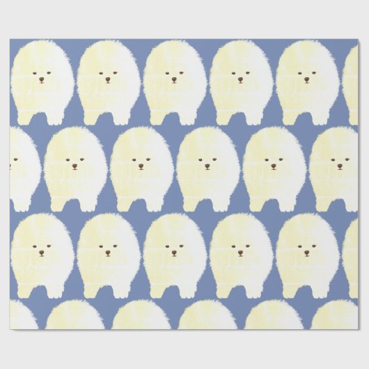 Pommerans, kutflufft dog papier (Vlak)