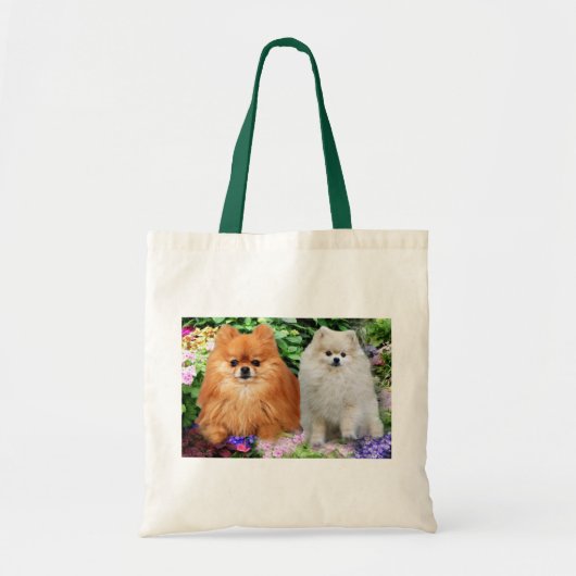 Pommeren Canvas tas (Voorkant)