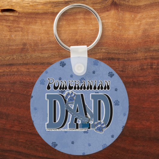 Pommeren DAD Sleutelhanger (Voorkant)