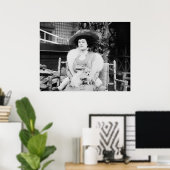 Pommeren Lady, begin jaren '00 Poster (Thuiskantoor)