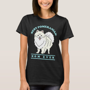 Pommeren Mam Dog Eigenaar Pomeranians T-shirt