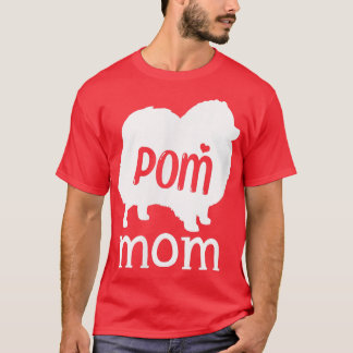 Pommeren Mam Gifts Cute Pommeren Hondenliefhebber  T-shirt