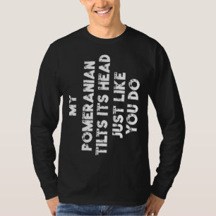 Pommeren mama papa Funny Dog Lover Vrouwen Mannen T-shirt