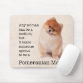 Pommeren Mousepad Mousepad Muismat (Met muis)