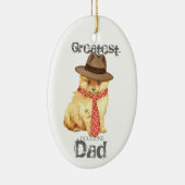 Pommeren Ornament van pap-keramiek (Rechts)