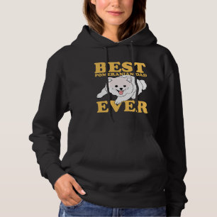 Pommeren Papa Dog Eigenaar Pomeranians Hoodie