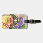 Pommeren Pirate Bagagelabel (Voorkant horizontaal)