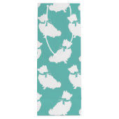 Pommeren Pom Dog Puppy Wijn Cadeautas (Achterkant)