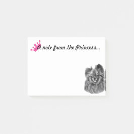 Pommeren Princess Notes met originele illustraties