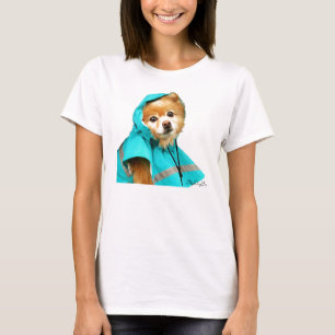 Pommeren regenjas #1 t-shirt