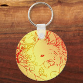 Pommeren Sleutelhanger (Voorkant)