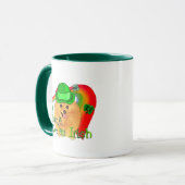 Pommeren St Patricks Day Mok (Voorkant links)