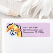 Pommeren Thistle Etiket (Insitu)