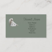 Pommeren Visitekaartje (Achterkant)