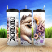 Pommeren's Fluffy Floral Dream Thermosbeker