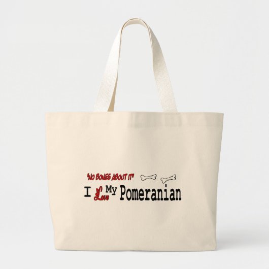 pommerische Gifts Grote Tote Bag (Voorkant)