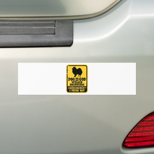 Pommern Bumpersticker (Op auto)