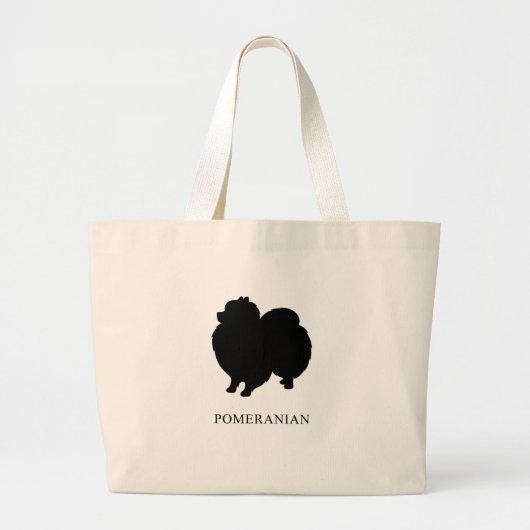 Pommern Grote Tote Bag (Voorkant)