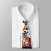 Pommerse brandweerman Stropdas (Gebonden)