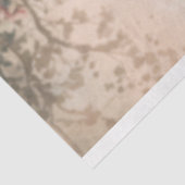 Pommerse Hond, en dromerige Floral Art Tissuepapier (Detail)