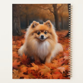 Pommerse in de herfst laat Herfst inspireren Planner (Achterkant)