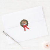Pommerse Kerst sticker (Envelop)