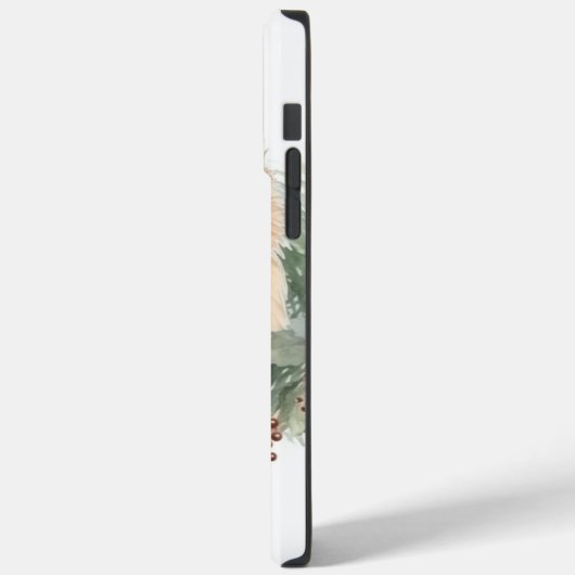 Pommerse Kerstkrans Feestelijke Pup Case-Mate iPhone Case (Achterkant / Links)