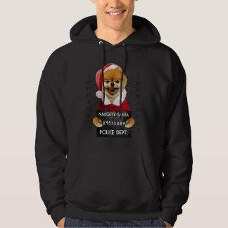 Pommerse kerstman hoodie