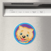 Pommerse koelkastmagneet - Gouden Magneet (Insitu (Vaatwasser))