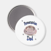 Pommerse Pap - Magnet Magneet (Voorkant / Achterkant)