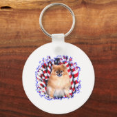 Pommerse patriot sleutelhanger (Voorkant)