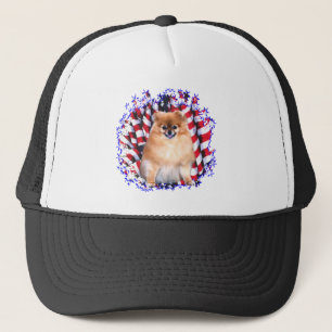 Pommerse patriot trucker pet