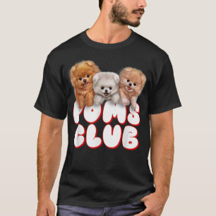 Pommerse pommern, Poms Club, Baby Dog T-shirt