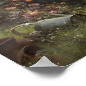 Pommes à tambour par Hans Zatzka - affiche (Coin)