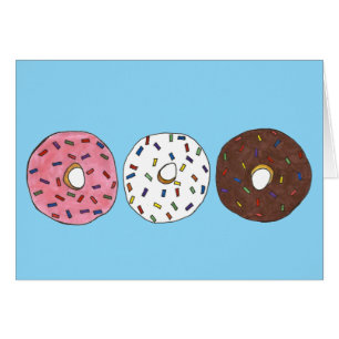 Pommes congelées Saupoudrer Doughnut Petit déjeune