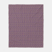 Pommes d'or Motif violet polaire couverture (Devant)