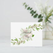 pommes en carte de remerciements aquarelle (Debout devant)