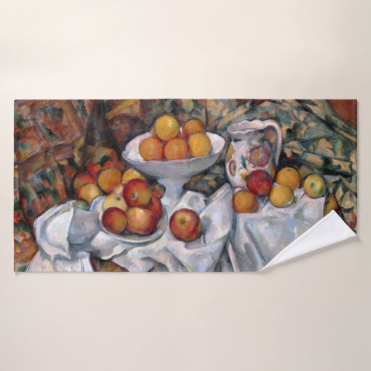 Pommes et oranges, Paul Cezanne, 1895-1900 (Serviette de bain)