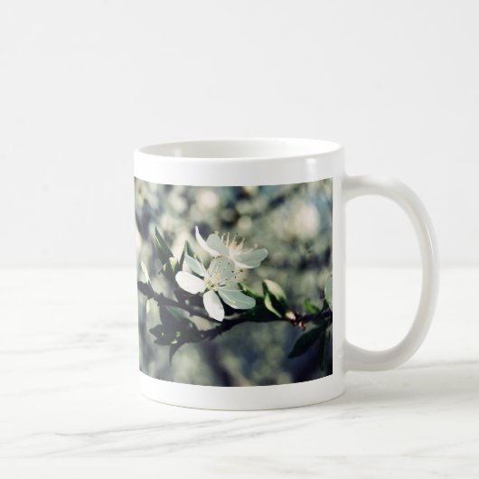 Pommes fleurit ressort mug (Droite)
