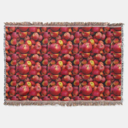 POMMES jeté couverture (Devant)