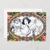 POMMES ROUGES BLANCHES DE DAME | Cartes postales p (Devant / Derrière)