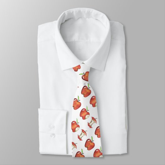Pommes rouges + Core Enseignant Cravate cadeau (Attaché)