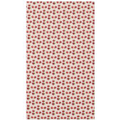 Pommes rouges sur nappe beige clair (Devant)