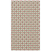 Pommes rouges sur une nappe vert clair (Devant)