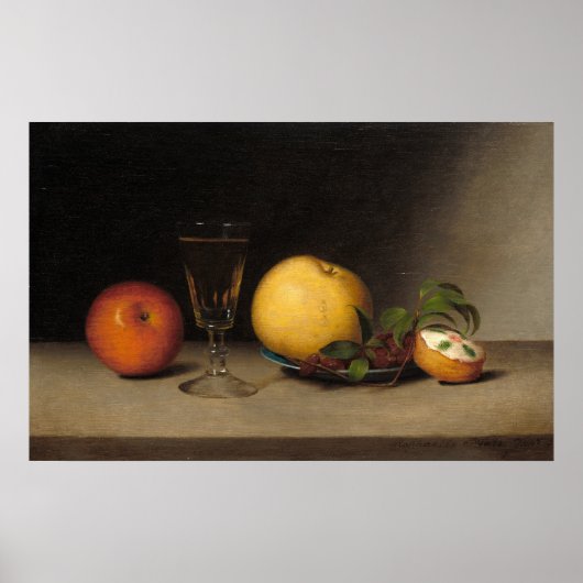 Pommes, Sherry - Raphaelle Peale Poster d'Art (Devant)