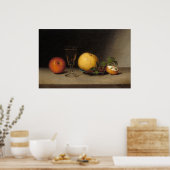 Pommes, Sherry - Raphaelle Peale Poster d'Art (Cuisine)