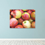 Pommes sur toile (Insitu (Plancher de Bois))