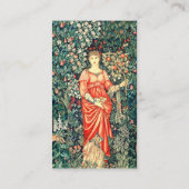 POMONA HOLDING FRUITS IN GREENERY, BOSBOUWDIEREN VISITEKAARTJE (Achterkant)