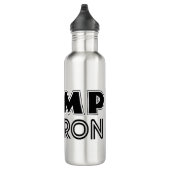 Pomp de Ijzerpomp Hoesje Gym Workout Waterfles Waterfles (Rechts)